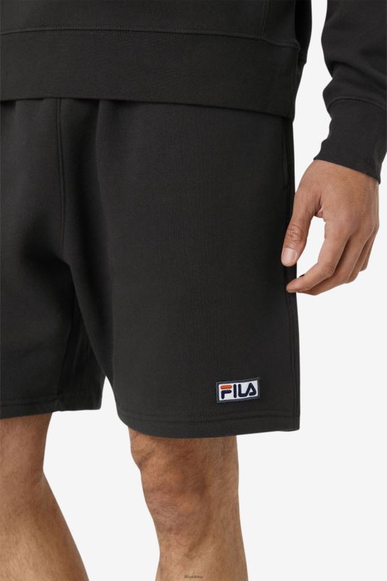 FILA Krótkie spodenki Fila Black Kylan T204D4736 czarny