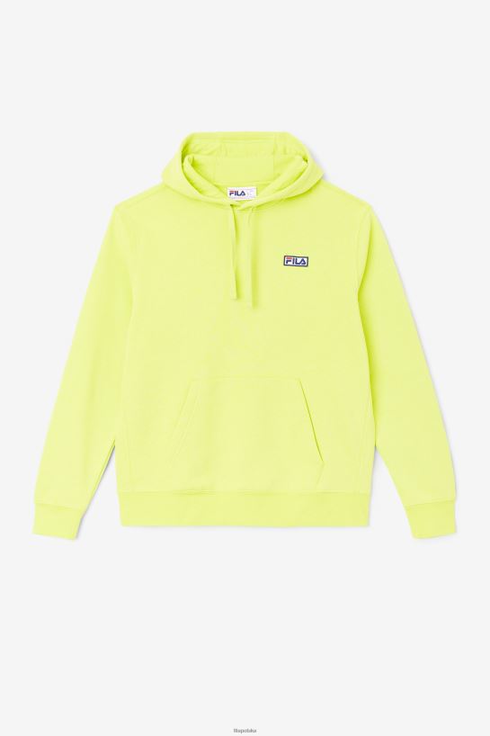 FILA Algot bluza z kapturem Fila Limonka T204D4440 poncz limonkowy