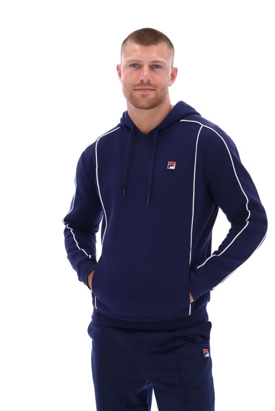 FILA Bluza polarowa Steven z lamówką T204D43288