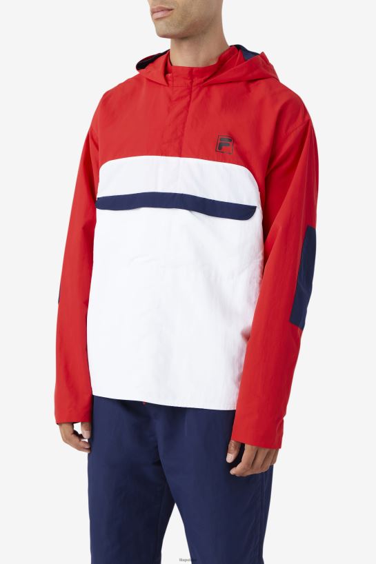 FILA bevans park anorak czerwona fila T204D4881 czerwony