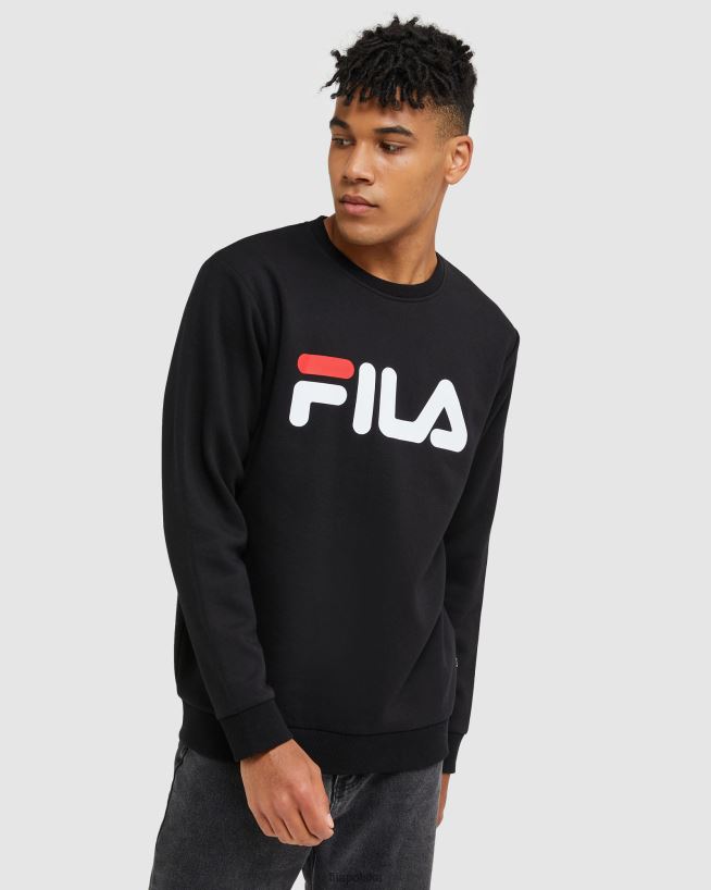 FILA fila czarna klasyczna załoga unisex T204D42488 czarny