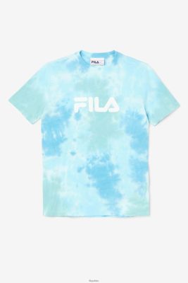 FILA Alivia Tie Tie TEE TEE White/Splish/All/Latigo Bay Fila 80N4H01403 Fila Buty Męskie