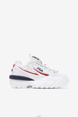 FILA Biały/czerwony/marynarka wojenna Disruptor 2 exp fila 80N4H01170 Fila Polska