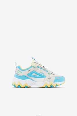 FILA Big Kids 'Oakmont trr White/Blue/Goldfinch Fila 80N4H02147 Fila Buty Męskie