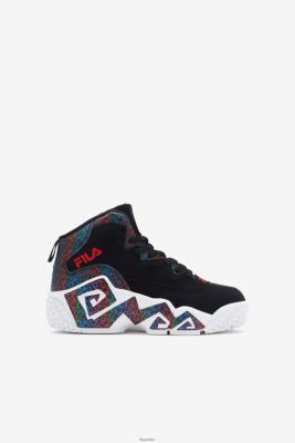 FILA Black/Amazon/Blue Little Kids 'MB Laser Fila 80N4H02250 Fila Polska