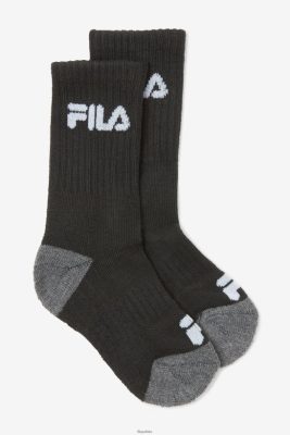 FILA Black Fila Kids 'Cushiled Crew Sock 6-pakowy 80N4H01071 Fila Polska