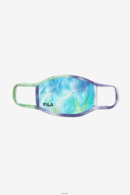 FILA Blue Tie Farbowanie maska ​​twarzy Fila Blue Aqua Tie barwnik 80N4H01040 Fila Buty Męskie