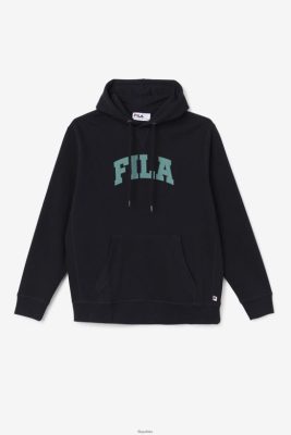 FILA Brook Hoodie Fila Black/Blue Spruce 80N4H0494 Fila Buty Męskie