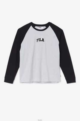 FILA Chet Raglan Tee Fila jasnoszary marg/czarny 80N4H0308 Fila Buty Męskie