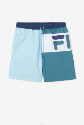 FILA Cosire Swim Short Petit Four/Bayou/White Fila 80N4H0665 Fila Buty Męskie