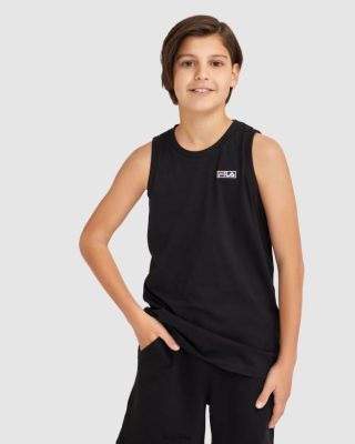 FILA Czołg Parker Black Fila Kid's Parker 80N4H03075 Fila Polska