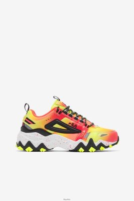 FILA Diva Pink/Yellow/Black Fila Women's Oakmont Tr 80N4H01323 Fila Polska