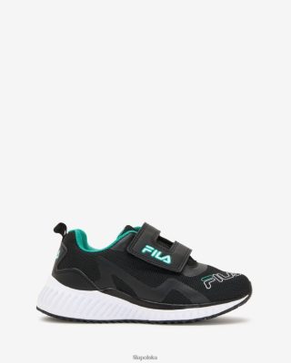 FILA Dzieciak Fila Stressa Pasek fila czarny/zielony 80N4H03182 Fila Buty Męskie