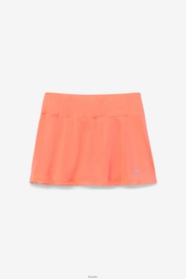 FILA Fiery Coral Fila Pickleball Flounce Skort 80N4H02037 Fila Polska