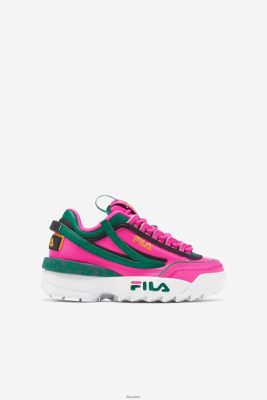 FILA Fila Big Kids 'Disruptor 2 Exp Pink Glo/Zielony/Złot 80N4H02059 Fila Sneakersy