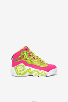 FILA Fila Big Kids 'MB Night Walk Pink/Lime Punch/White 80N4H02125 Fila Sneakersy
