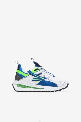 FILA Fila Big Kids 'Sandenal White/Blue/Green 80N4H02173 Fila Sneakersy
