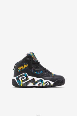 FILA Fila Black/June Bug/Saffron Big Kids 'MB 80N4H02122 Fila Sneakersy