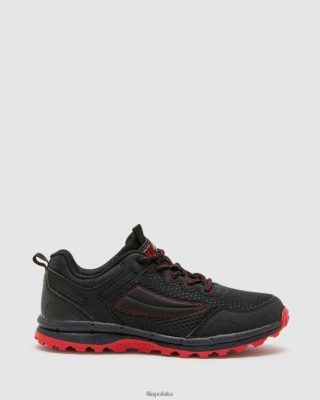 FILA Fila Black/Red Kid's Fila Trento 80N4H03178 Fila Sneakersy