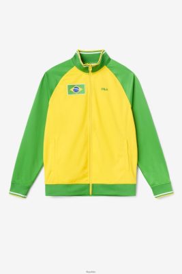 FILA Fila Brazil Track kurtka żółta/paproci zielona/biała 80N4H0919 Fila Sneakersy