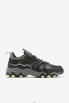 FILA Fila Castlerock/Black/Sunny Lime Men's Excursion 80N4H052 Fila Sneakersy