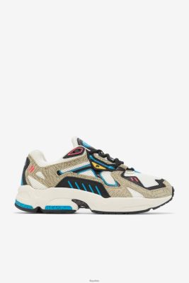 FILA Fila Gardenia/Cement/Black Men's Archive RJV 80N4H094 Fila Sneakersy