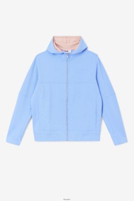 FILA Fila Kayra Full Zip Bluza z kapturem Cornflower Blue/Coral Cloud 80N4H0457 Fila Sneakersy