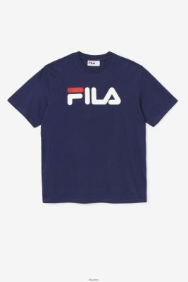 FILA Fila Męska Eagle Tee Peoat/White/Chinese Red 80N4H0283 Fila Sneakersy