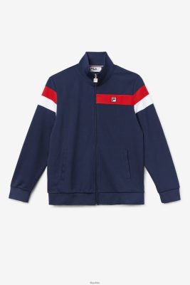 FILA Fila Malcolm Track Jacket Peoat/Red/White 80N4H0877 Fila Sneakersy