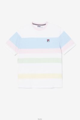 FILA Fila Marshmallow/Blue/Pink/Tender Slitter Crew 80N4H0346 Fila Sneakersy