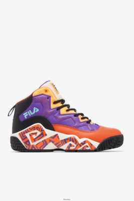 FILA Fila Orange/Purple/Red Orange Men MB 80N4H028 Fila Sneakersy