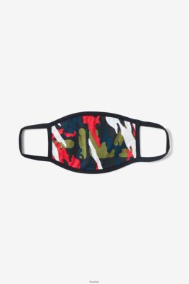 FILA Fila Red/Green/Camo MultiColor Camouflage Mask 80N4H01042 Fila Sneakersy