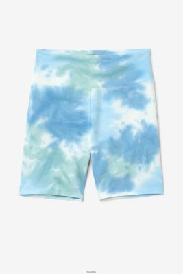 FILA Fila Taima Tie Tie Dye Bike Short White/Splish/All/Latigo Bay 80N4H01675 Fila Sneakersy
