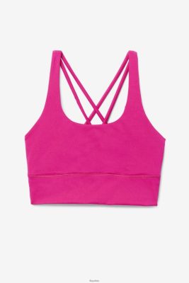 FILA Fila Uplift Cross Back Bra Top Bright Pink 80N4H01789 Fila Sneakersy