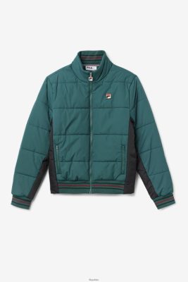 FILA Fila Watson Puffer Kurtka June Bug/Black 80N4H0793 Fila Sneakersy