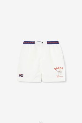 FILA Fila White/Beacon Blue/Firey Red Fila x RB Babar Marckus Short 80N4H01702 Fila Sneakersy