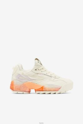 FILA Fila White/Multi Women's New Unit Sunset 80N4H01318 Fila Sneakersy
