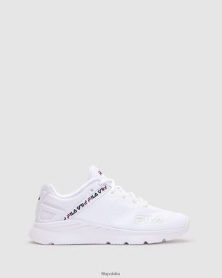 FILA Fila White/Navy/Red Women's Lightspin 80N4H02788 Fila Sneakersy