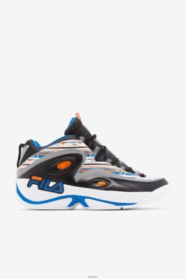 FILA Fila White/Orange/Blue Men's Grant Hill 3 80N4H088 Fila Sneakersy