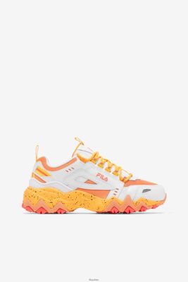 FILA Fila White/Orange/Orange Women's Oakmont Tr 80N4H01240 Fila Sneakersy