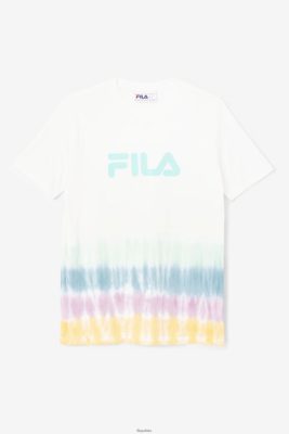FILA Fila White Tie bar barwnik Alivia Tie Free 80N4H01402 Fila Sneakersy
