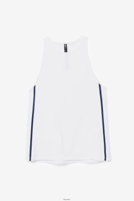 FILA Fila White/White Heather/Black Fi-luks luźny czołg 80N4H01930 Fila Sneakersy