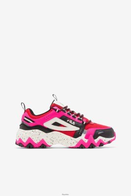 FILA Fila Women's Oakmont Tr Red/Pink Glow/Black 80N4H01213 Fila Sneakersy