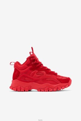 FILA Fila Women's Ray Tracer Tr 2 Mid Red 80N4H01225 Fila Sneakersy