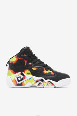 FILA Fila czarny/czerwony pomarańczowy/czerwony męski MB 80N4H022 Fila Sneakersy