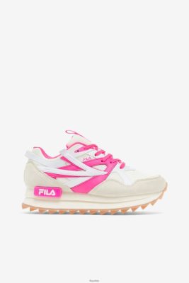 FILA Fila damska orbita sandenalowa biała/róż/biała 80N4H01303 Fila Sneakersy