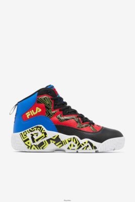 FILA Fila męski MB czarny/niebieski/czerwony 80N4H025 Fila Sneakersy