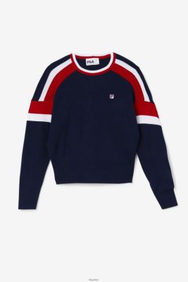 FILA Frankie Knit Crew Fila Navy/Red/White 80N4H01490 Fila Buty Męskie