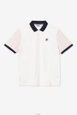 FILA Gramme Polo Fila Marshmallow/Pink/Navy 80N4H0374 Fila Buty Męskie