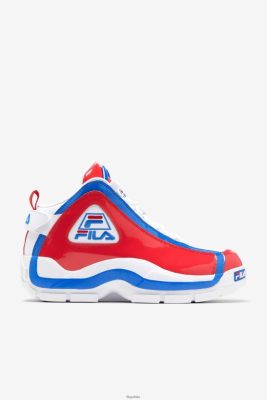 FILA Grant Hill 2 Fila White/Red/Blue 80N4H0104 Fila Buty Męskie